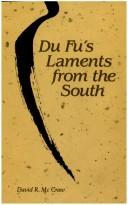 Cover of: Du Fu's laments from the South