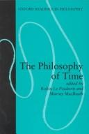 Cover of: The Philosophy of time