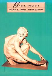 Cover of: Greek society by Frank J. Frost