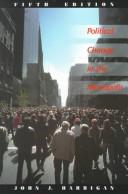 Cover of: Political change in the metropolis