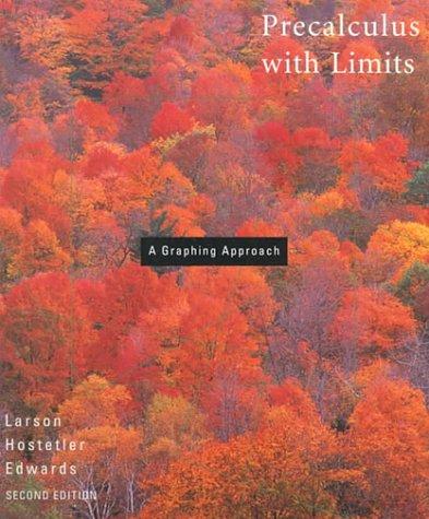 Precalculus with limits by Ron Larson