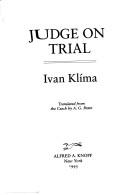 Cover of: Judge on trial