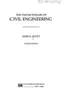 Cover of: The VNR dictionary of civil engineering