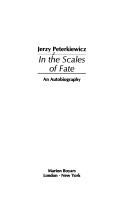 Cover of: In the scales of fate: an autobiography