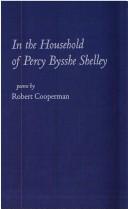 Cover of: In the household of Percy Bysshe Shelley: poems