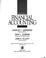 Cover of: Introduction to financial accounting