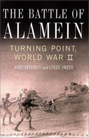 Cover of: The Battle of Alamein: turning point, World War II