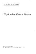 Cover of: Haydn and the classical variation by Elaine Rochelle Sisman