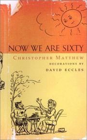 Cover of: Now we are sixty