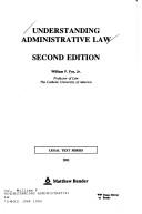 Cover of: Understanding administrative law