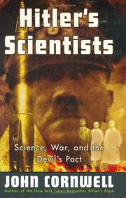 Cover of: Hitler's Scientists by John Cornwell