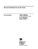 Cover of: Research methods for social work by Allen Rubin
