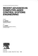 Cover of: Recent advances in computer-aided control systems engineering