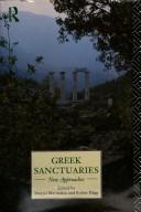 Cover of: Greek sanctuaries: new approaches