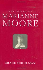 Cover of: The poems of Marianne Moore by Marianne Moore