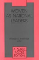 Cover of: Women as national leaders by Michael A. Genovese, editor.