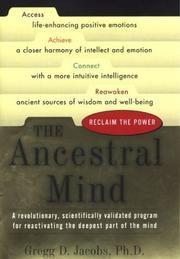 Cover of: The Ancestral Mind by Gregg Jacobs