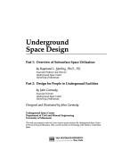 Underground space design by Raymond Sterling