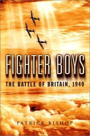 Cover of: Fighter Boys: The Battle of Britain, 1940