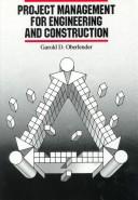 Cover of Project management for engineering and construction