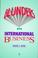 Cover of: Blunders in international business