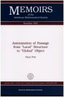 Axiomization of passage from "local" structure to "global" object by Paul Feit