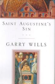 Cover of: Saint Augustine's Sin (Augustine, Confessiones. Bk. 3.)