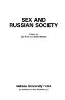 Sex and Russian society by I. S. Kon, Riordan, James
