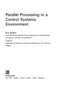 Cover of: Parallel processing in a control systems environment