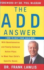 Cover of: The ADD Answer | Frank Lawlis
