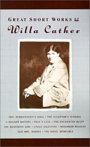 Cover of: Great Short Works of Willa Cather by Willa Cather, Robert K. Miller