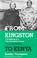 Cover of: From Kingston to Kenya