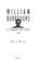 Cover of: William Burroughs