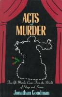 Cover of: Acts of murder