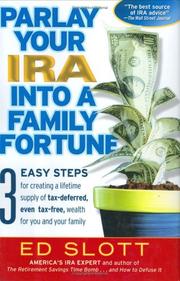 Cover of: Parlay Your IRA into a Family Fortune | Ed Slott