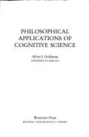 Cover of: Philosophical applications of cognitive science
