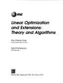 Cover of: Linear optimization and extensions: theory and algorithms