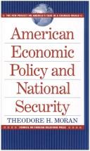Cover of: American economic policy and national security