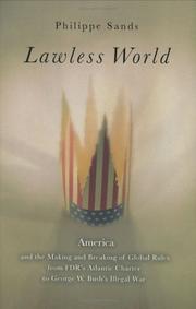 Lawless World by Philippe Sands