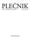 Cover of: Plečnik, the complete works