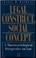 Cover of: Legal construct, social concept