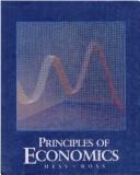 Cover of: Principles of economics by Peter N. Hess