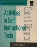 Cover of: Activities in self-instructional texts