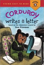 Corduroy writes a letter by Alison Inches
