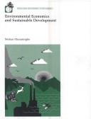 Cover of: Environmental economics and sustainable development