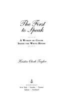 The first to speak by Kristin Clark Taylor