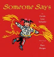 Cover of: Someone says