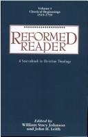 Cover of: Reformed reader by edited by William Stacy Johnson and John H. Leith.