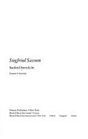 Cover of: Siegfried Sassoon by Sanford V. Sternlicht
