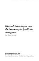 Cover of: Edward Stratemeyer and the Stratemeyer Syndicate by Deidre Johnson